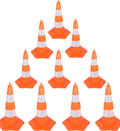 MFK 75 cm Kırılmaz Trafik Konisi 2,0 kg (10