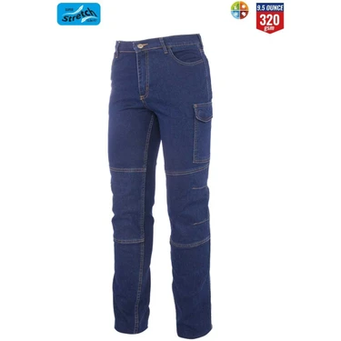 Myform Kot Iş Pantolonu Likralı Myform 2150 Denver Denim Renk